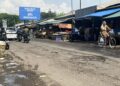 Jalan Pasar Induk Gadang Dikeluhkan Warga, Perbaikan Tertunda Akibat Efisiensi Anggaran