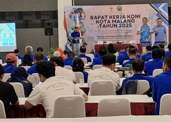 Gelar Raker 2025, KONI Kota Malang Mantapkan Strategi Menuju Porprov X Surabaya