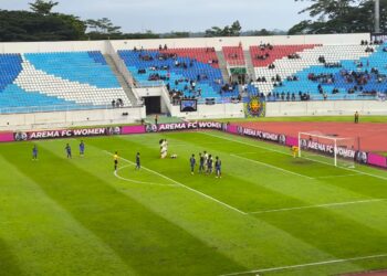 Arema FC Akhiri Tren Negatif di Kandang Usai Tekuk Persik Kediri 2-1