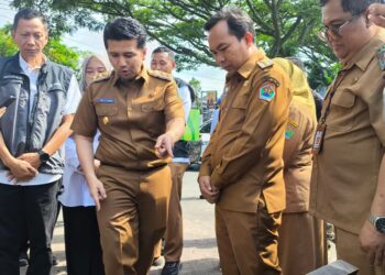 Wagub Jatim Tinjau Proyek Drainase Suhat Kota Malang, Temukan Sejumlah Catatan Perbaikan