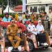 Presiden Prabowo Salurkan 200 Becak Listrik untuk Pengemudi Becak di Kota Malang