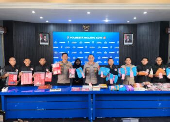 31 Kasus Terungkap, Satresnarkoba Polresta Malang Kota Sita 15,8 Kilogram Ganja dan Sabu