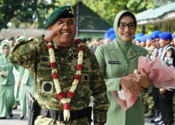 Panglima Baru Divif 2 Kostrad Disambut Hangat dan Penuh Kekeluargaan