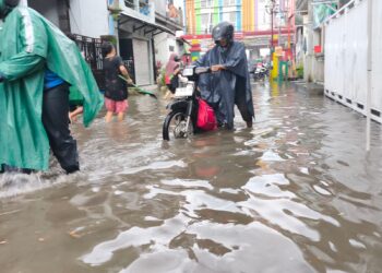 Debit Air Drainase dan Sungai Naik, 21 Titik di Kota Malang Terendam Banjir