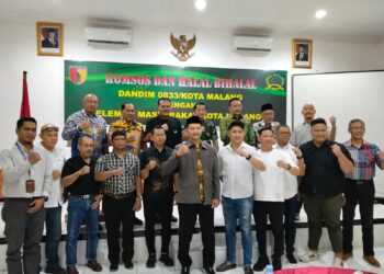 Halal Bihalal Kodim 0833, Sinergi Lintas Agama Jaga Harmoni Kota Malang