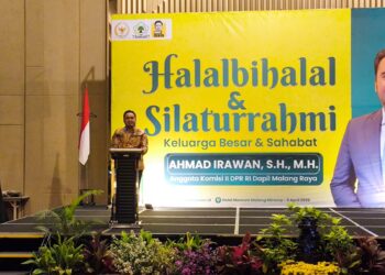 Gelar Halalbihalal di Malang, Ahmad Irawan Dorong Percepatan Sertifikasi Tanah