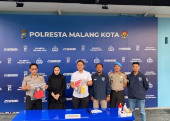 Polresta Malang Kota Berhasil Tangkap Komplotan Copet saat Konser Slank di Malang