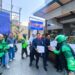 Peringati Harkitnas, Aston Malang Bagikan Ratusan Paket Makan untuk Pengemudi Ojol