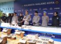 Polresta Malang Kota Bongkar 32 Kasus Narkoba dan Ribuan Botol Miras Ilegal, 39 Tersangka Diamankan