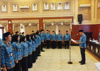 Pemkot Malang Kukuhkan 50 PNS Baru dan 50 Pejabat Fungsional