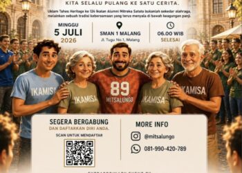 750 Alumni Ramaikan Jalan Sehat IKAMISA, Uklam Tahes Heritage 124 Cetak Rekor Peserta Terbanyak