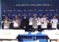 Polresta Malang Kota Putus Jaringan Narkoba Lintas Daerah, Sita 2 Kilogram Sabu dan 490 Ribu Pil Double L