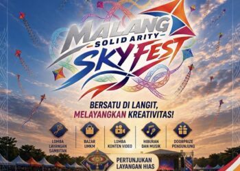 Puluhan Klub Layang-Layang Siap Ramaikan Malang Solidarity Sky Fest 2026
