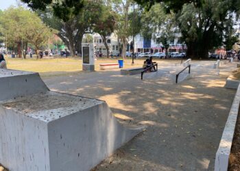 Banyak Pengunjung Duduk di Arena Skateboard, DLH Kota Malang Siapkan Papan Larangan di Skatepark